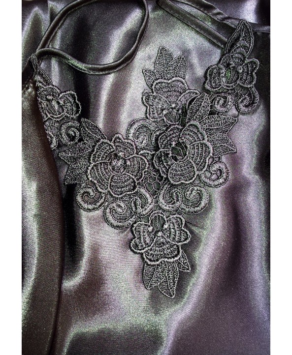 Сатенена нощница размер L